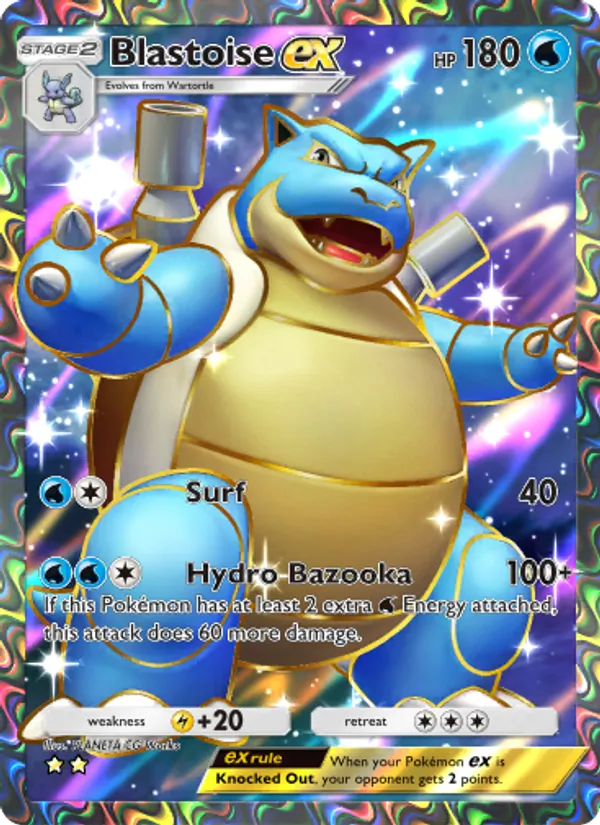 Blastoise ex 256/226