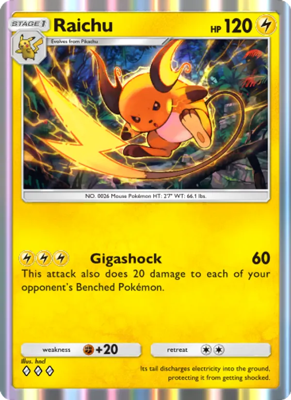 Raichu 026/68