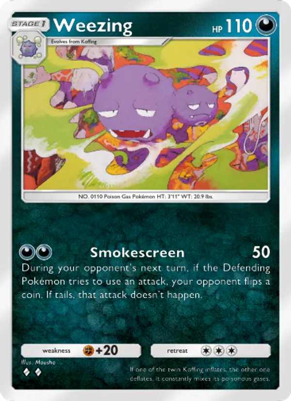 Weezing 050/68