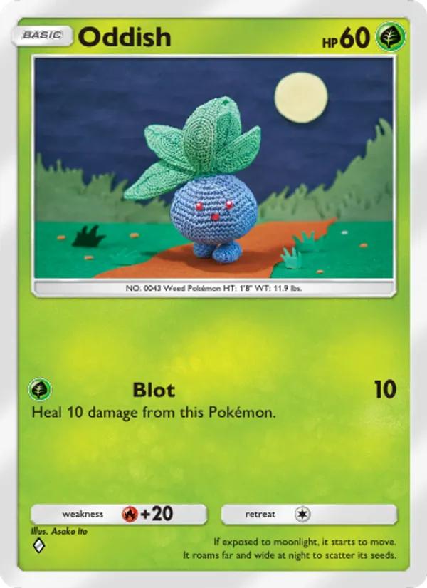 Oddish 001/140