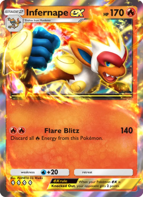 Infernape ex 029/140