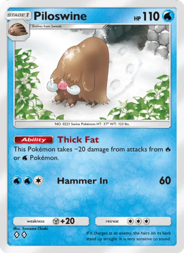 Piloswine 032/140