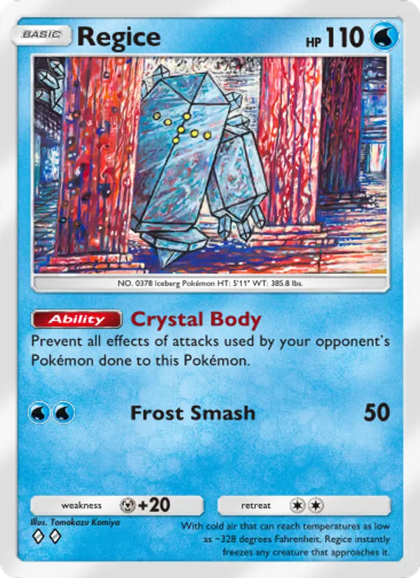 Regice 034/140
