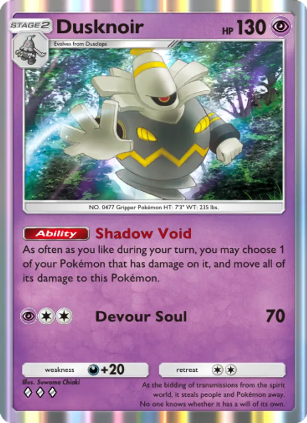 Dusknoir 072/140