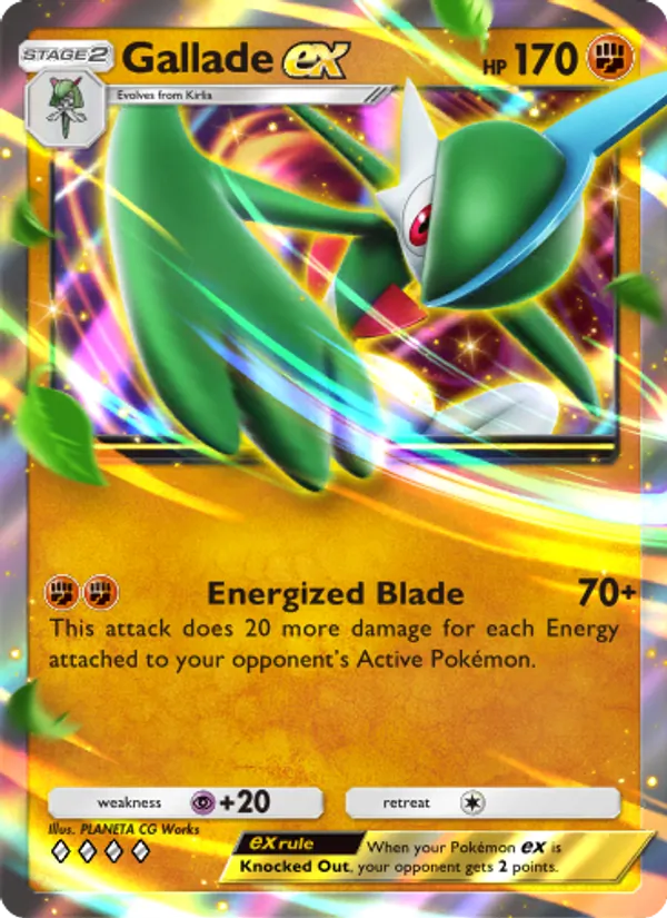 Gallade ex 095/140