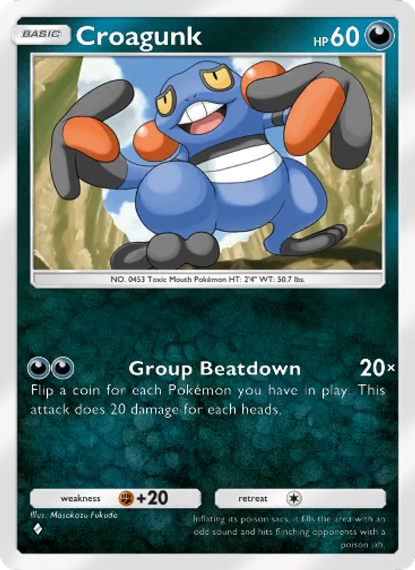 Croagunk 107/140