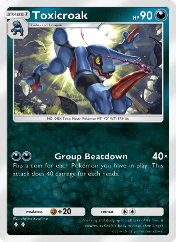 Toxicroak 108/140