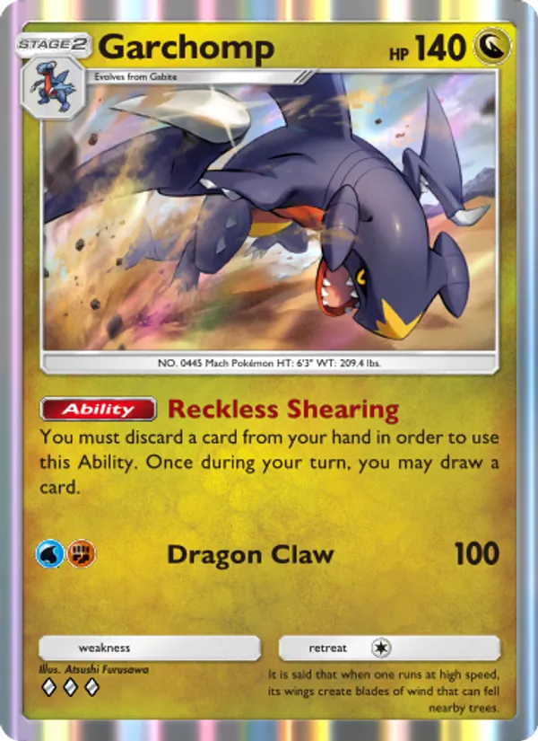 Garchomp 123/140