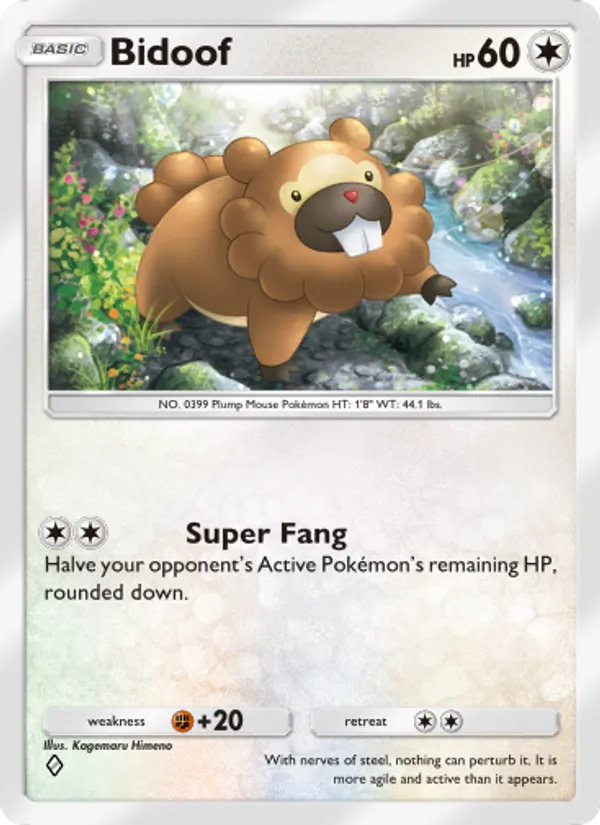 Bidoof 135/140