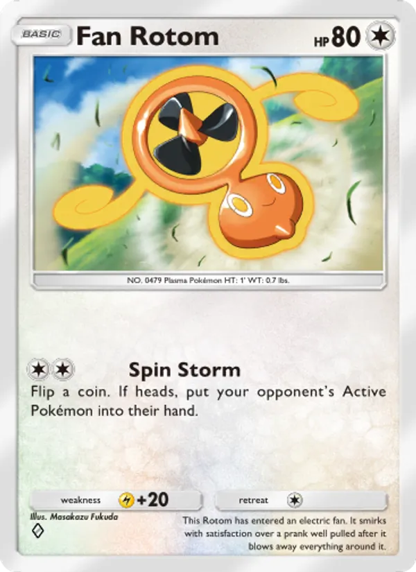 Fan Rotom 142/140