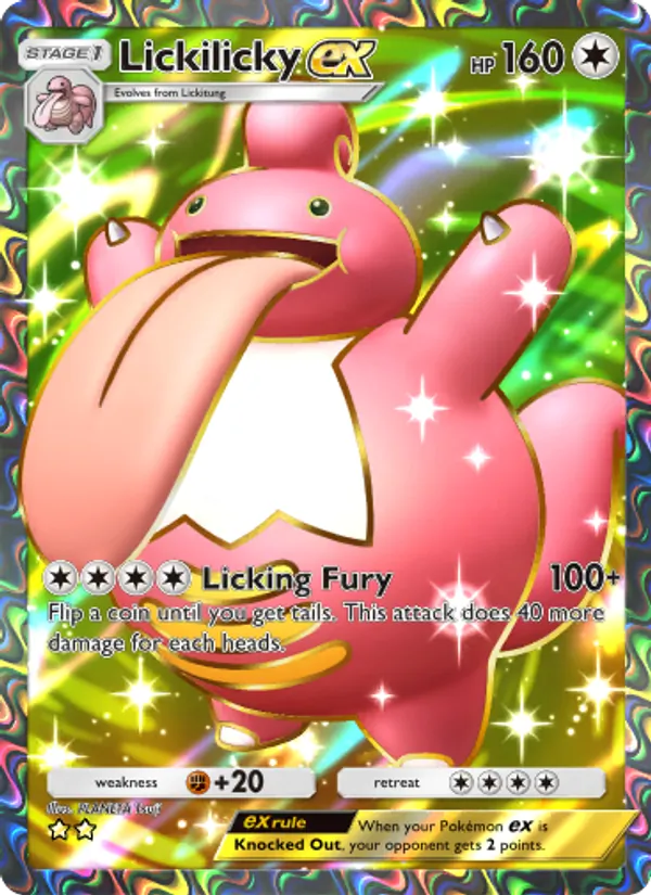 Lickilicky ex 189/140