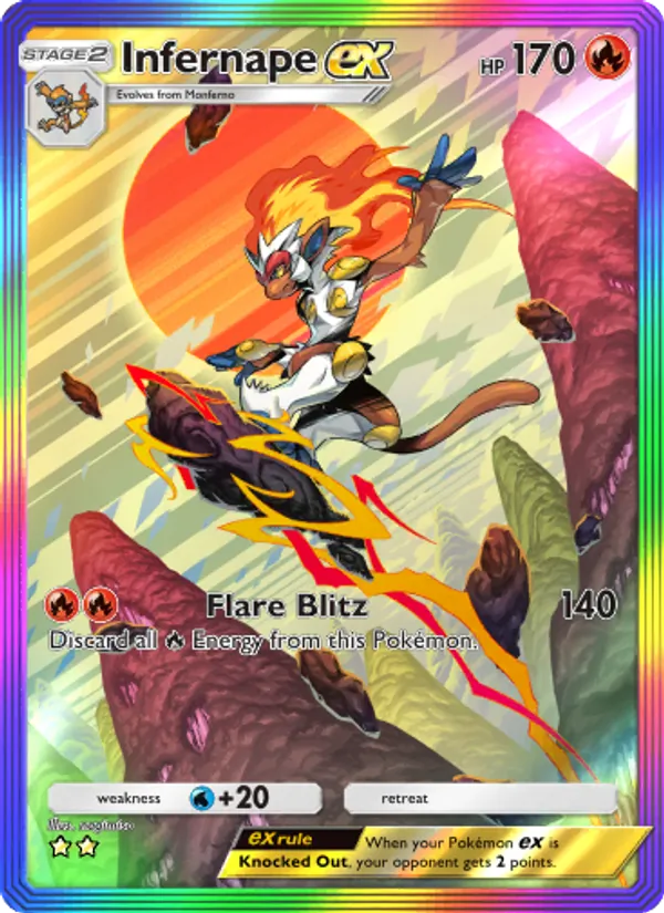 Infernape ex 197/140