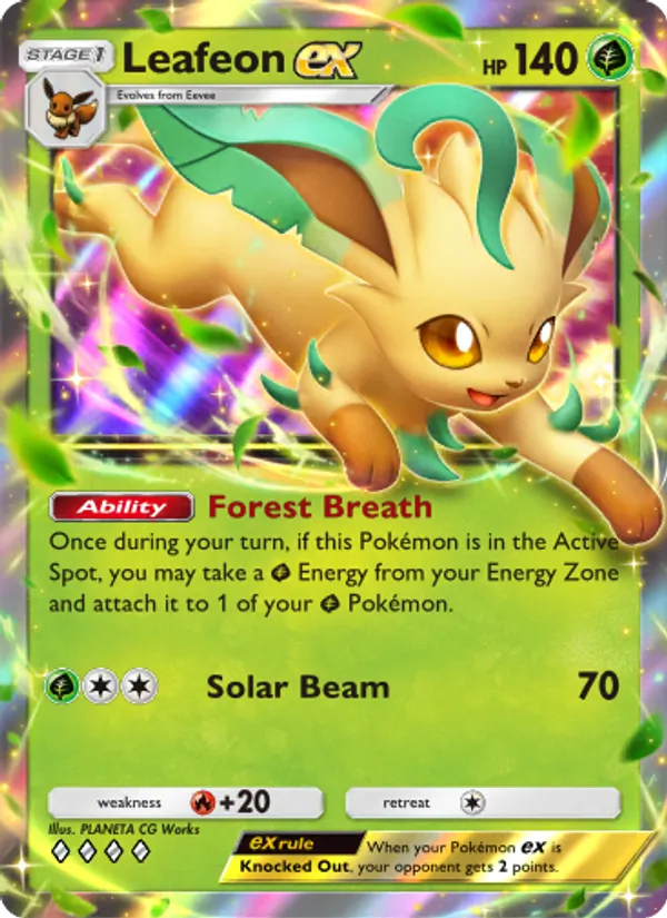 Leafeon ex 010/75
