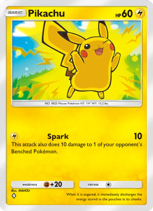 Pikachu 025/75
