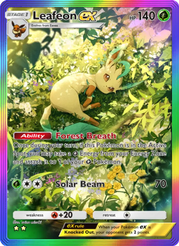 Leafeon ex 091/75