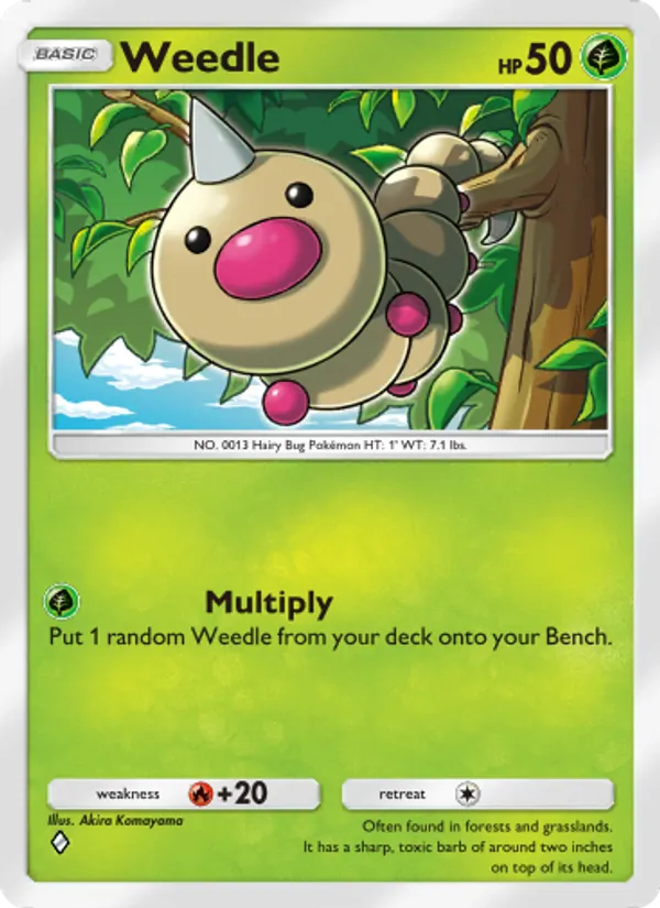 Weedle 001/72