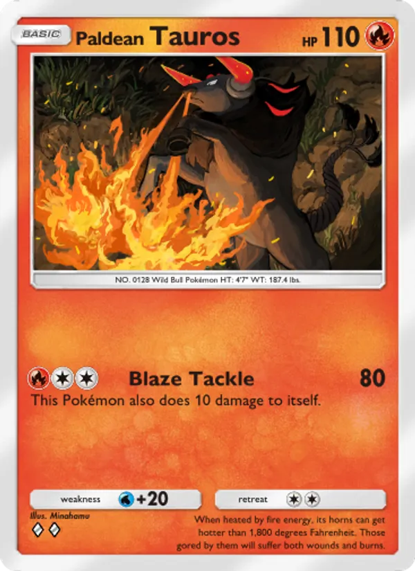Paldean Tauros 013/72