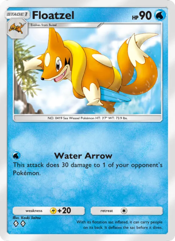 Floatzel 017/72
