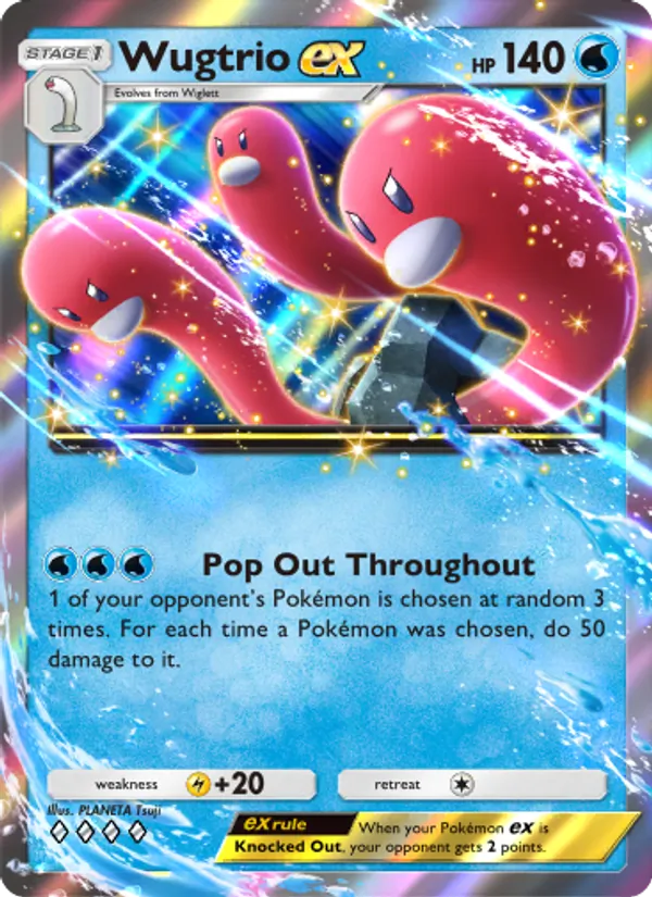 Wugtrio ex 019/72