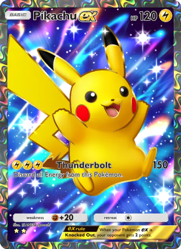 Pikachu ex 082/72
