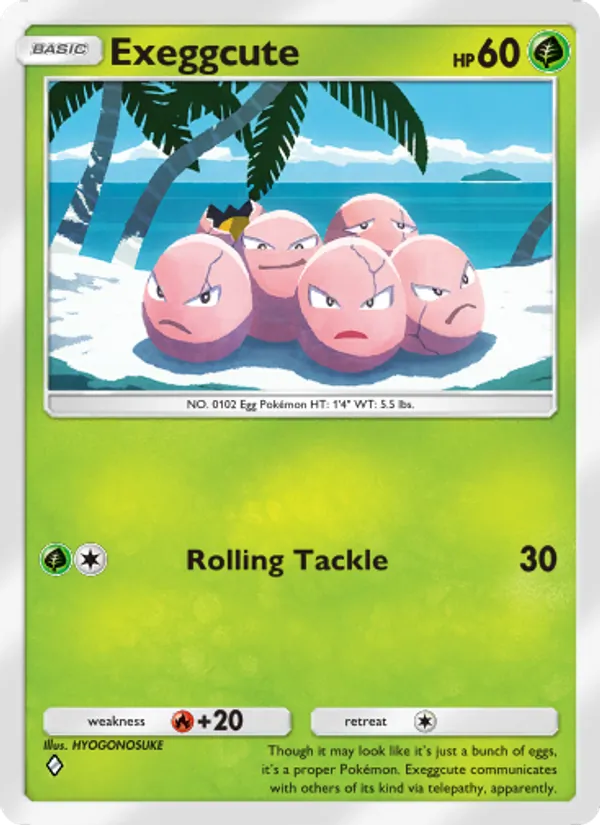 Exeggcute 001/155