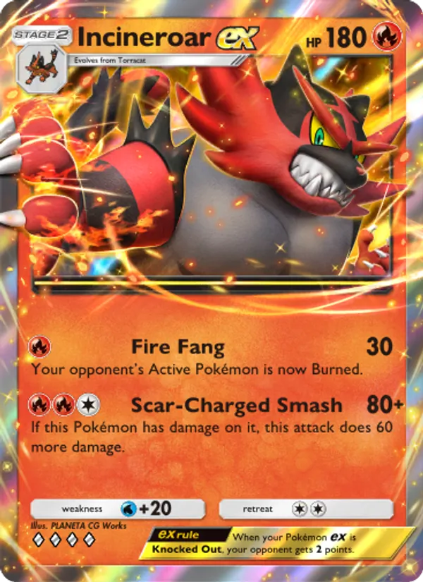 Incineroar ex 033/155
