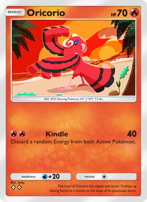 Oricorio 034/155