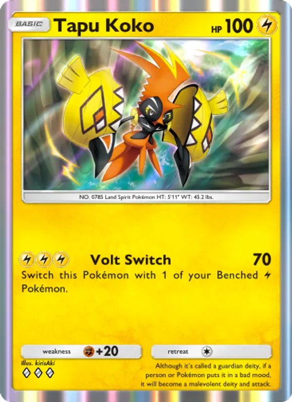 Tapu Koko 068/155