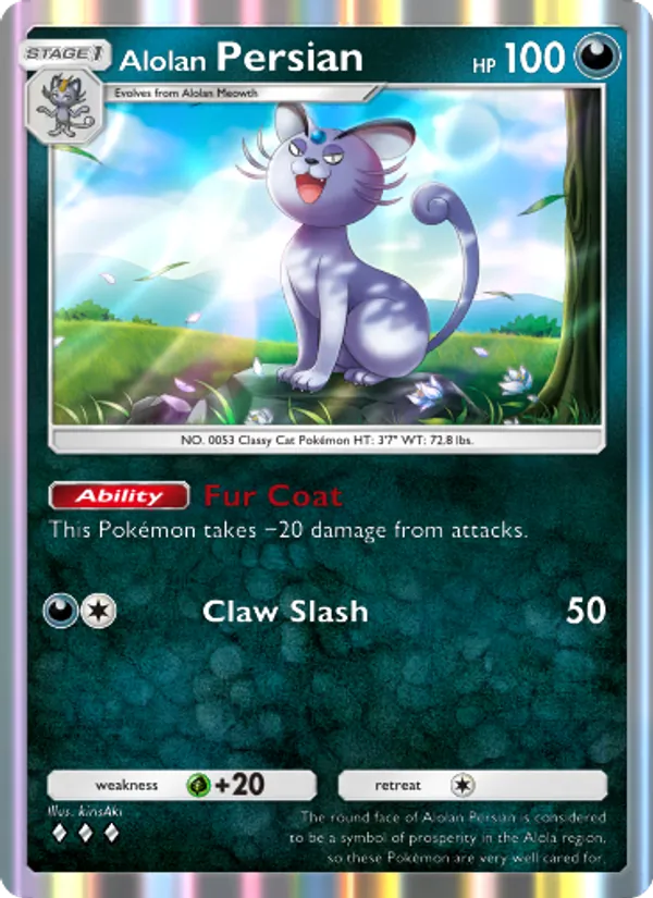 Alolan Persian 109/155