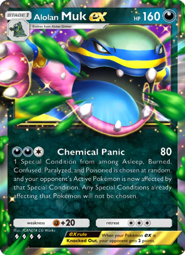 Alolan Muk ex 111/155