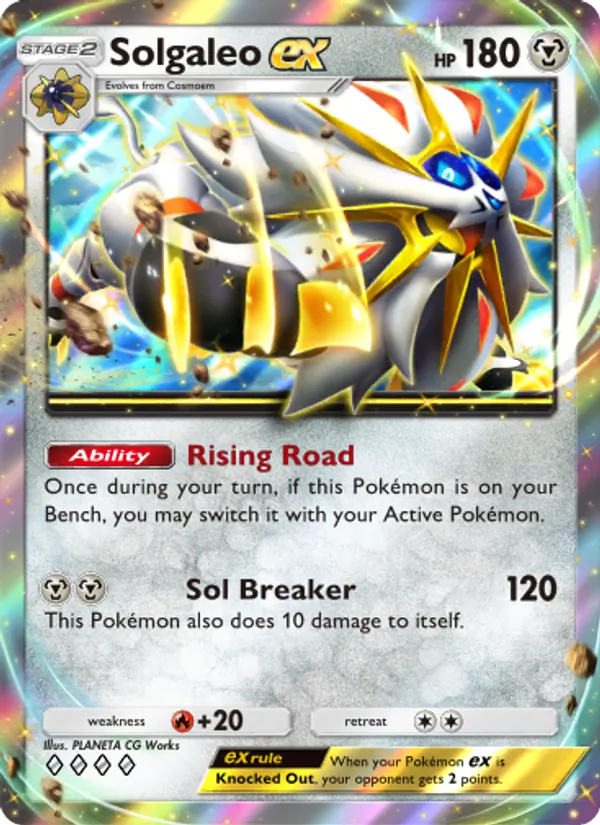 Solgaleo ex 122/155