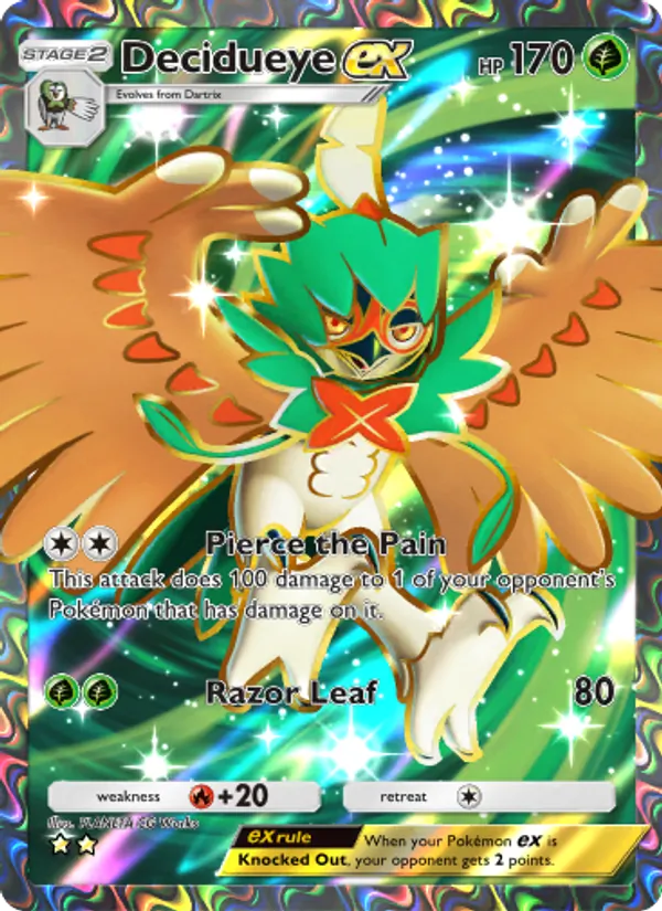Decidueye ex 180/155