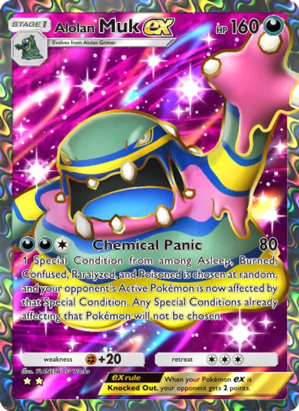 Alolan Muk ex 188/155