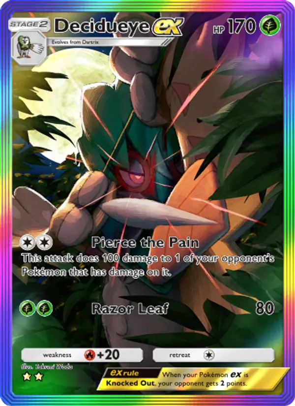Decidueye ex 198/155