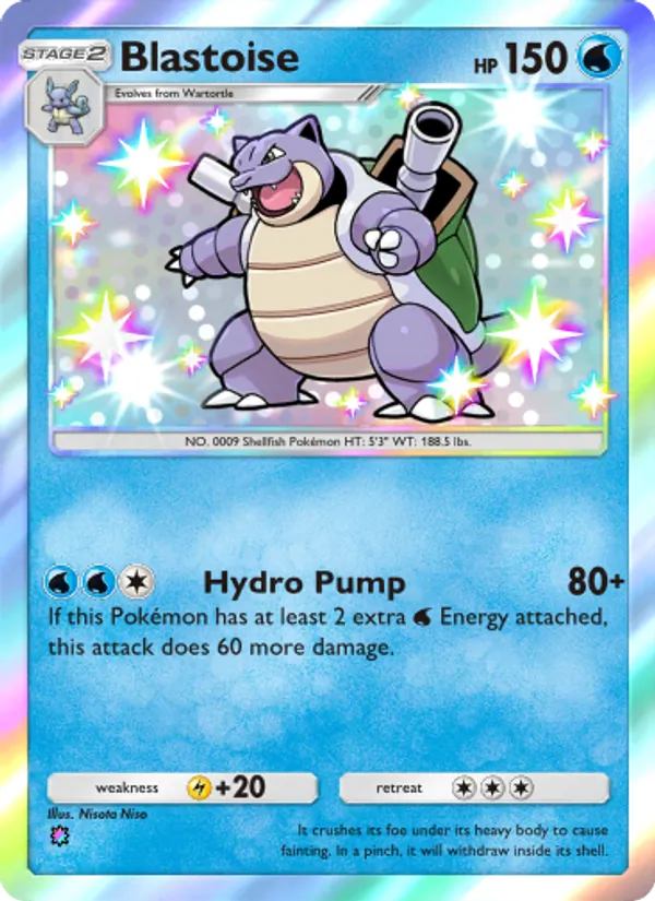 Blastoise 217/155