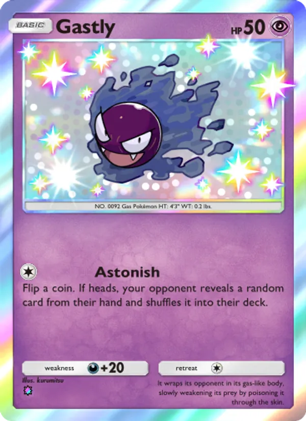 Gastly 220/155