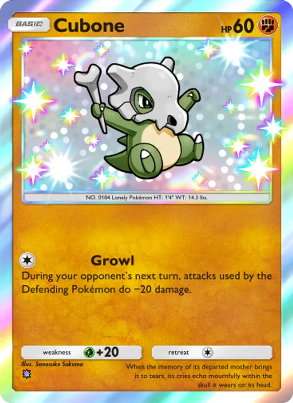 Cubone 226/155