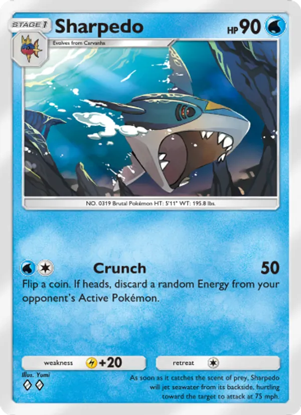Sharpedo 012/69