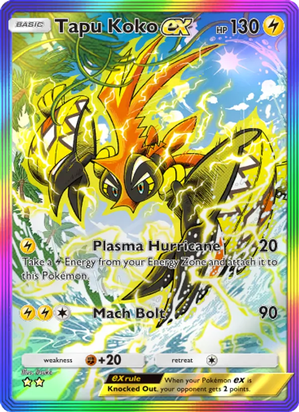 Tapu Koko ex 084/69