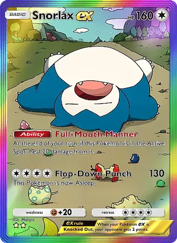 Snorlax ex 091/69