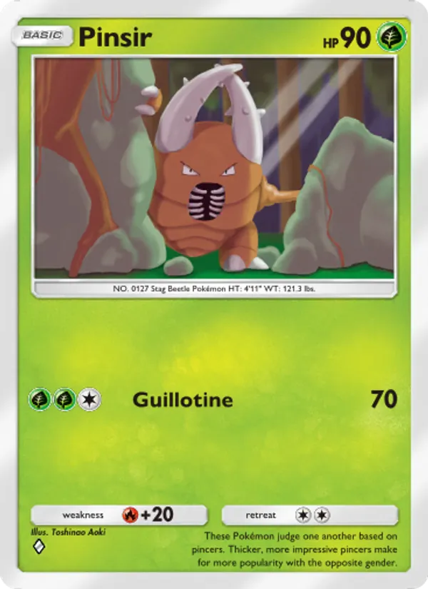 Pinsir 007/161