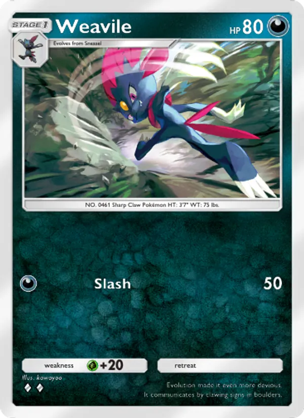 Weavile 116/161
