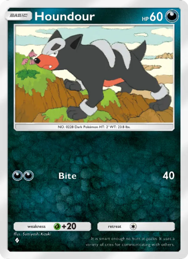 Houndour 117/161