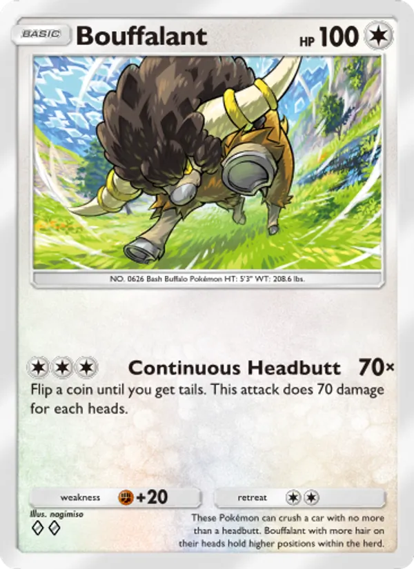 Bouffalant 150/161