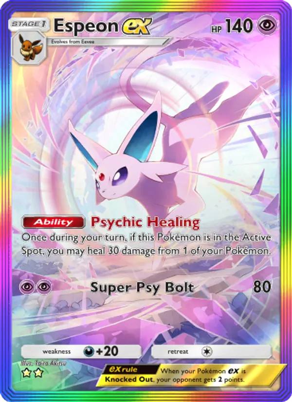 Espeon ex 205/161