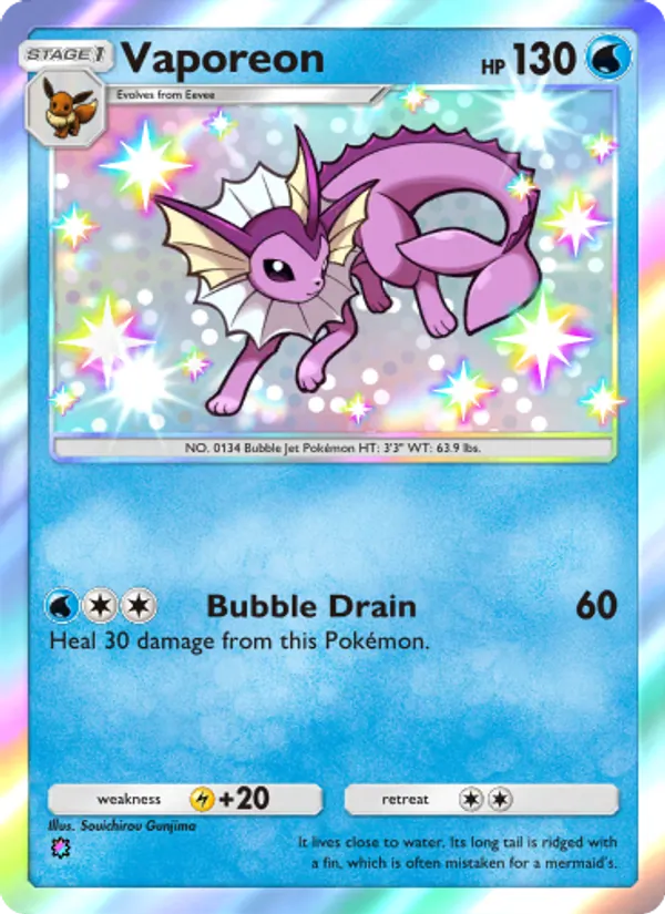 Vaporeon 216/161