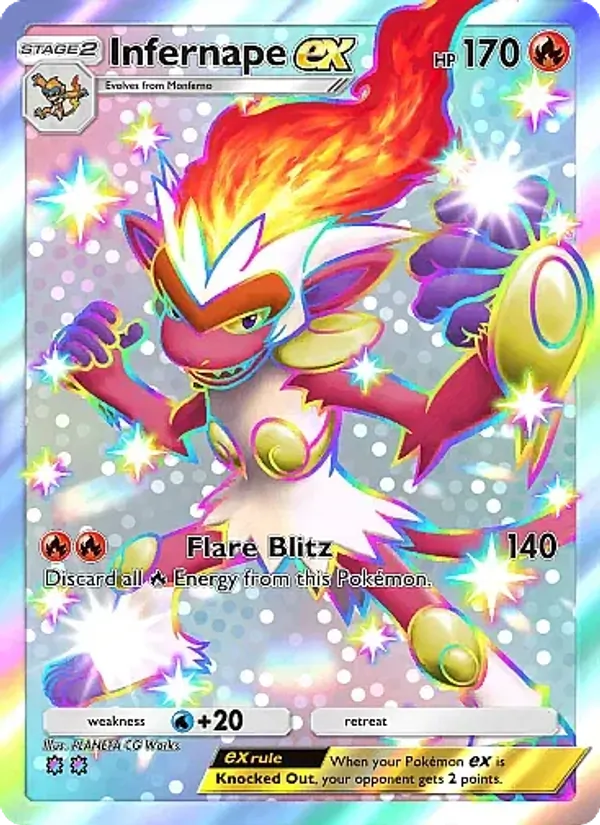 Infernape ex 101/71