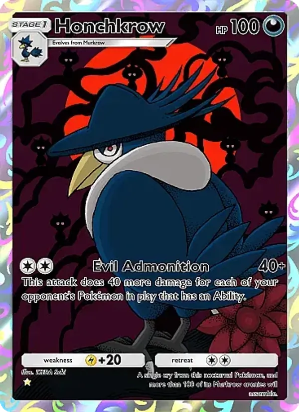 Honchkrow 244/226