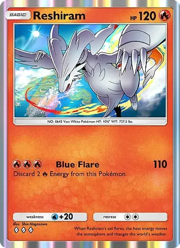 Reshiram 019/155