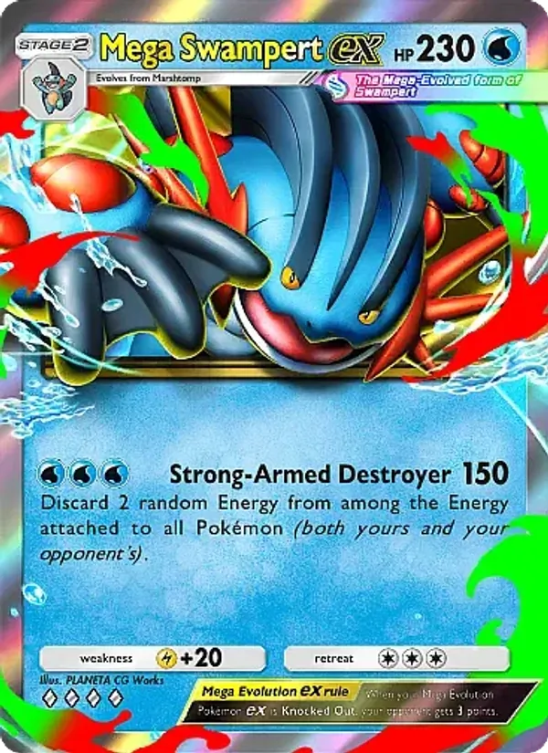 Mega Swampert ex 036/155
